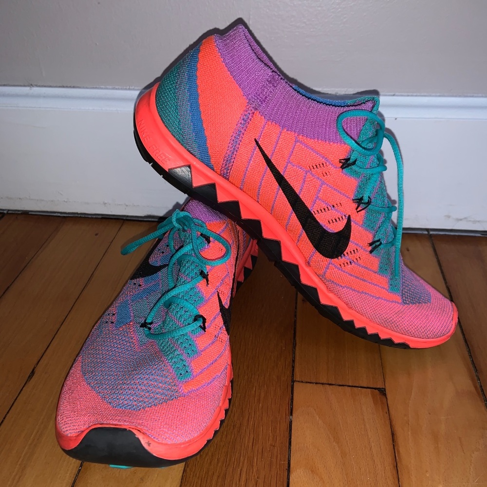 Unique Neon Flyknit Nikes